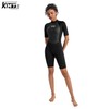 KMT Wetsuit Women, 2mm Shorty Wetsuits Neoprene Back Zip Wet
