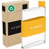 Hydrte | The Slim Water Bottle | Leakproof Flat Water