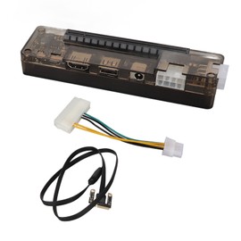 EXP GDC Laptop External Independent Video Card Dock Support 6Pin 8Pin External Discrete Graphics Card Base for Mini PCI E