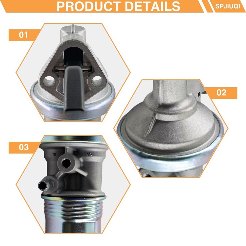 SPJIUQI M4008 Mechanical Fuel Pump for Mercury Ford 292 390