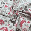 Christmas Reindeer Fabric - Extra Width 160 cm - 100%