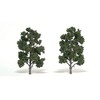 Woodland Scenics Medium Green Trees 8" - 9"