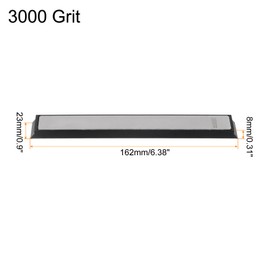 sourcing map 2pcs Diamond Sharpening Stone Set 3000 Grit for Scissors Kitchen Tools