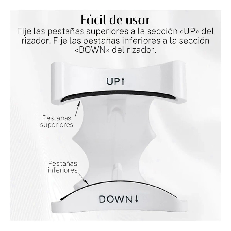 Kit De Pestañas Magnéticas Reutilizables Con Aplicador 2pars
