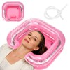 AirSwim Inflatable Shampoo Basin, Portable Shampoo Bowl, Locs Detox Tub