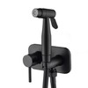 Senhozi Matte Black Bidet Sprayer for Toilet, Warm Water Handheld