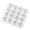 AIBOYA 16 Cavity Mushroom Silicone Candy Molds For Chocolate Candy