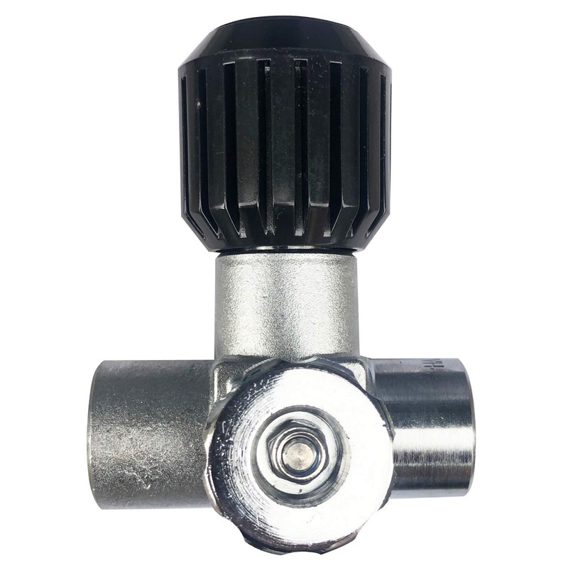 High Pressure Line Valve with Bleed SCBA SCUBA Paint Ball