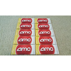 10 AMC Theatre Yellow Movie Tickets (SAVE 25!)