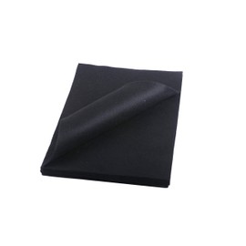 YYCRAFT Craft 2.2mm Thick Soft Felt Sheets 9 Inch X 12 Inch - 24 Pcs Pack,Black