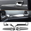 YOCTM ABS Carbon Fiber Look Dashboard Panel Trim Door Handle