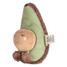 Sterntaler Toy Avocado - Fabric Toy for Babies and Children Made of Cuddly Fleece and Cord - Toy Filled with Polyester Wadding - Faithful Companion for Discovering, Cuddling & Playing, Stone Green