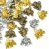 Ipotkitt 30Pcs/box Elephant Shape Alloy Charms Pendants Animal Charm Pendants