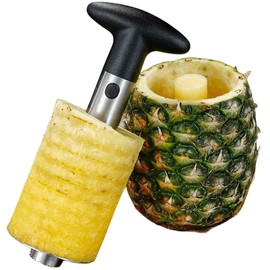 Pineapple Corer and Slicer Tool, Premium Pineapple Cutter and Corer, Stainless Steel Pineapple Peeler- [Reinforced sharp blades -Upgraded material-Easy to Use/Clean]- Easy Core remover Kitchen Tool