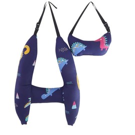 Kids Car Travel Pillow Car Seat Belt Head Neck Support Cushion Soft H-Shaped Headrest Sleeping Pillow Adjustable Car Seat Strap Cover Pad Head Neck Relief Cushion Protector for Car Travel Journey