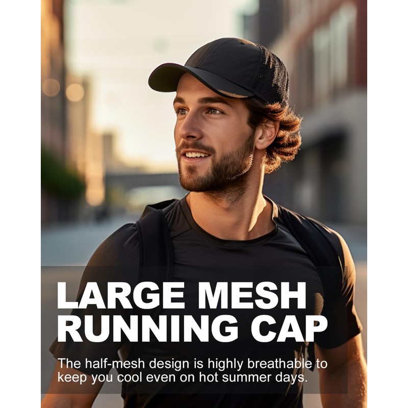 Zylioo Trucker Cap XXL Mesh Running Caps for Large Head