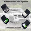 JKCOVER Center Console Coin Box Organizer Compatible with 2016-2020 2021