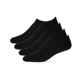 MeMoi Wellfit 2 pair Unisex Diabetic Full Cushion Low Cut Socks Gray-Black 10-13