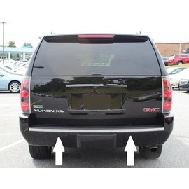 Automotive Authority Chrome Bumper Trim Molding for use on GMC Yukon/Yukon XL 07-14 08 09 10 11 12 13 2007 2008 2009 2010 2011 2012 2013 2014