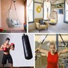 SELEWARE Heavy Boxing Punching Bag Spring Hanging Kit, 150LB Capacity