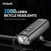 Luz Delantera Bicicleta Cyclami BR-2000 2000 Lúmenes LED IPX6 USB