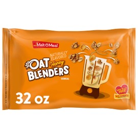 Malt-O-Meal Honey and Oat Blenders® Kids Breakfast Cereal, Family Size Bulk Bagged Cereal, 32 Ounce - 1 count