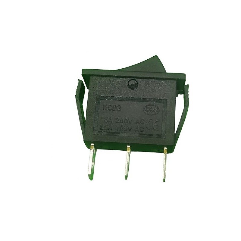 Emmui 3 Pins 2 Position AC 20A/125V 15A/250V Black Toggle