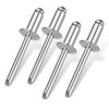 Wavanta 25 Pieces Blind Rivets 6.4 x 12mm, 304 Stainless