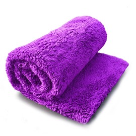 Pure Definition Edgeless Microfibre Towel - Plush Microfiber Cloth For Flawless Car Drying and Buffing, 40 x 60cm 565GSM