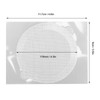 50 Pieces Floor Drain Covers Single Use Fiberglass Shower Drain