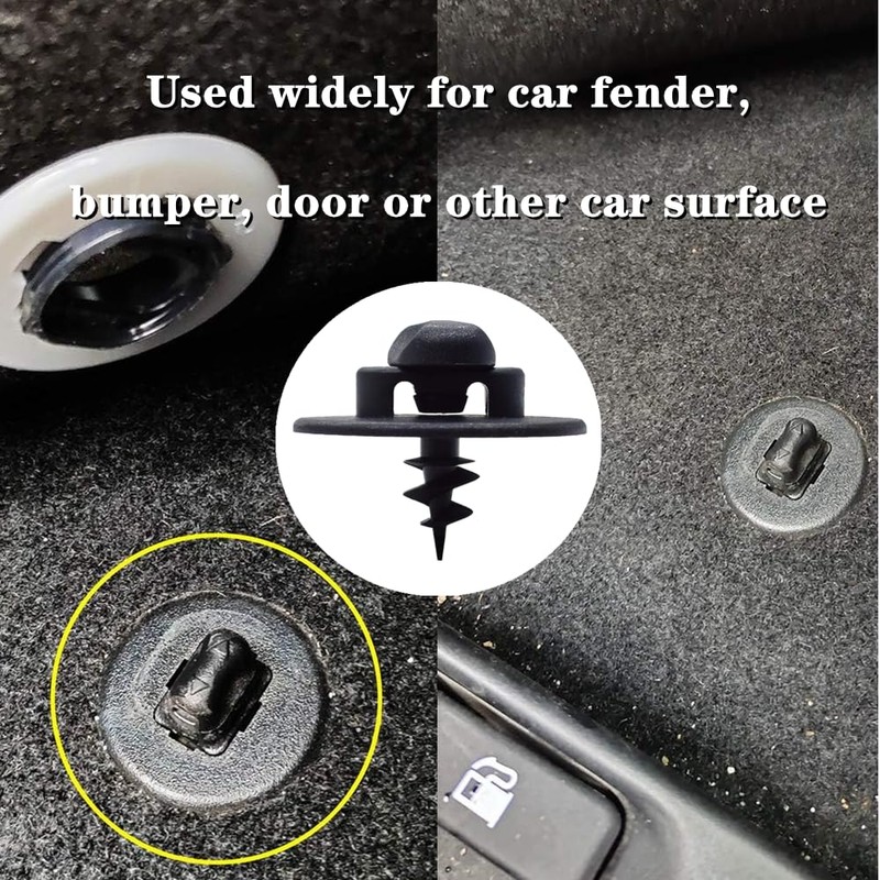 JLEivvi 12 PCS Car Mat Clips Universal Carpet Lock Clips