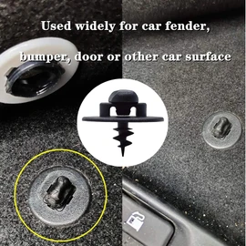 JLEivvi 12 PCS Car Mat Clips Universal Carpet Lock Clips Car Floor Mat Fastener Floor Mat Carpet Lock Clips Floor Mat Clamps for Car Carpet(Black)