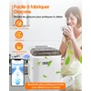 Smart Ice Maker Countertop, Compact Wi-Fi ice Machine with App