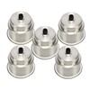 Amarine Made 5pcs Stainless Steel Cup Drink Holder with Drain