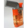 6 Eclipse 3 Flame Torch Novelty Lighters, Refillable Butane Lighter,