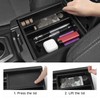 YOJOJOCO 2PCS Center Console Organizer Compatible with Toyota 2016-2020 2021