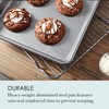 Chicago Metallic Commercial II Non-Stick Small Cookie/Baking Sheet. Perfect for