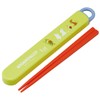 Skater ABS2AMAG-A Children's Antibacterial Slide Chopsticks Case Set, Moomin, Made