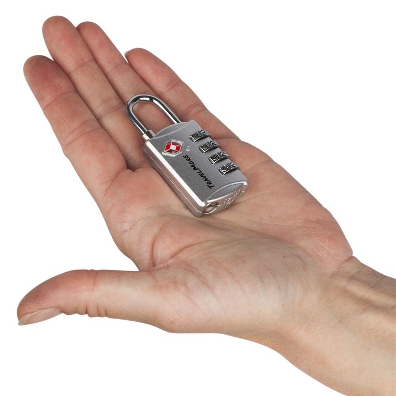 3 Pack TSA Luggage Locks with 4 Digit Combination –