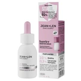 Jean & Len Jean & Len Barrier Booster Serum, ideal f1r jeden Hauttyp, unterst1tzt das Mikrobiom der Haut, sichtbar weniger Hautr?tungen & Hautirritationen, parf1mfreies Gesichtsserum, vegan, 30 ml
