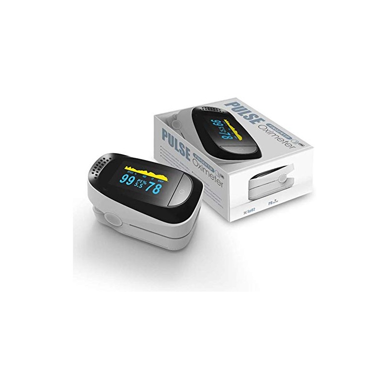 Pulse OxÃƒ­metro de Pulso Fingertip Modelo A2 (Blanco)