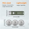 SMINGXI A11 Rechargeable Keychain EDC Mini Flashlight with Magnetic