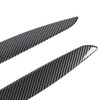 2 Pcs Headlight Eyebrow Front Left Right Light Eyelid Trim