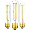 LEOOLS T10 Led Bulb,Dimmable Led Tubular Bulbs 6W,Equivalent 60Watt,Daylight 4000K,