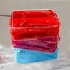 TotePrint Clear PVC Toiletry Bags in 1 Bright Colours Large