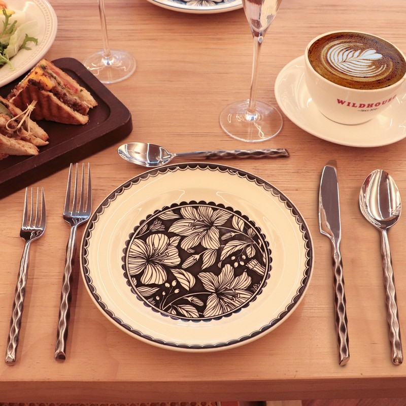 Kelenfer Silverware Set 18/10 Stainless Steel Flatware Set Cutlery Set