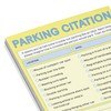 Knock Knock Parking Citation Nifty Note (Pastel Yellow) (Knock Knock