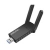 USB WiFi Adapter,1300Mbps Wireless Network Adapter,Dual Band 5GHz/2GHz,802.11AC,Two 5dBi High-Gain