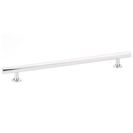 Emtek Freestone Pull Available in 6 Sizes and 6 finishes - 86677US26 - (Center to Center 10") - Polished Chrome (US26)