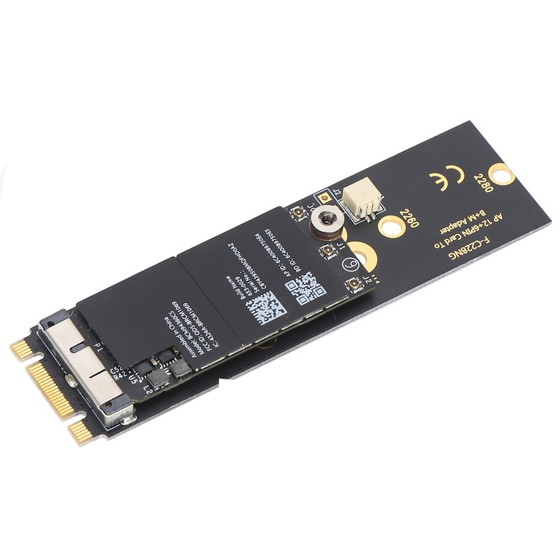 Card Adapter BCM94360CS WLAN Card to M.2 NVME SSD NGFF